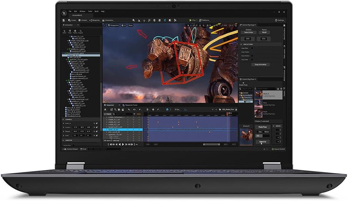 Lenovo P16 Gen2 KI-Workstation - Engpass-Löser, TGP-Power für Elite