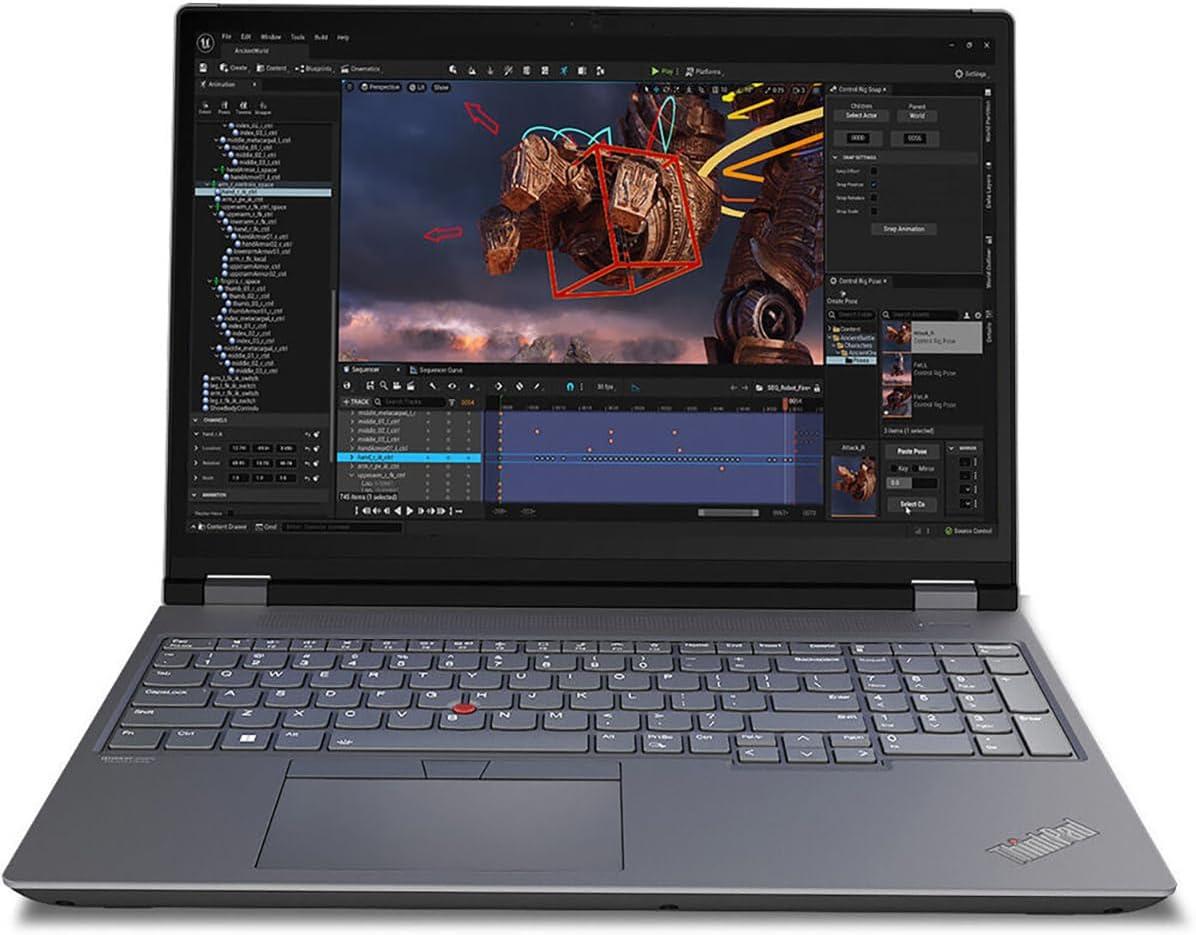 Lenovo P16 Gen2 KI-Workstation - Engpass-Löser, TGP-Power für Elite