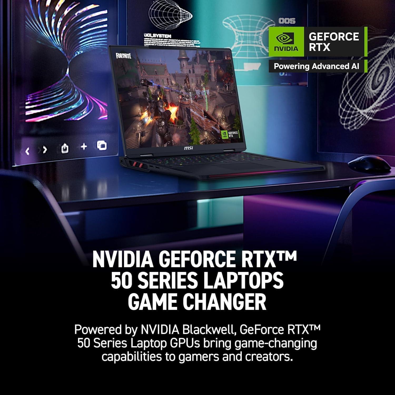 MSI Raider 18 - Karriere-KI-Workstation gegen Bottlenecks, TGP-stark